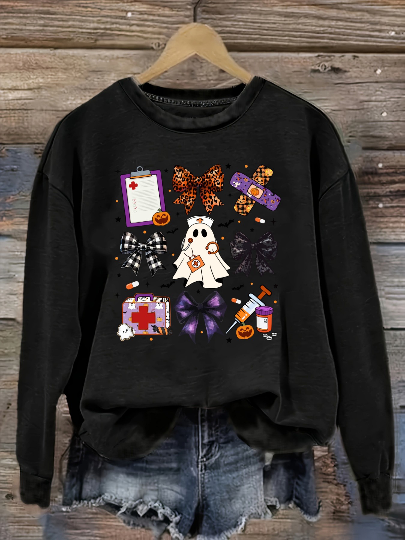 Winter Clothing Outfits - Kaos Wanita Lengan Panjang Kasual dengan