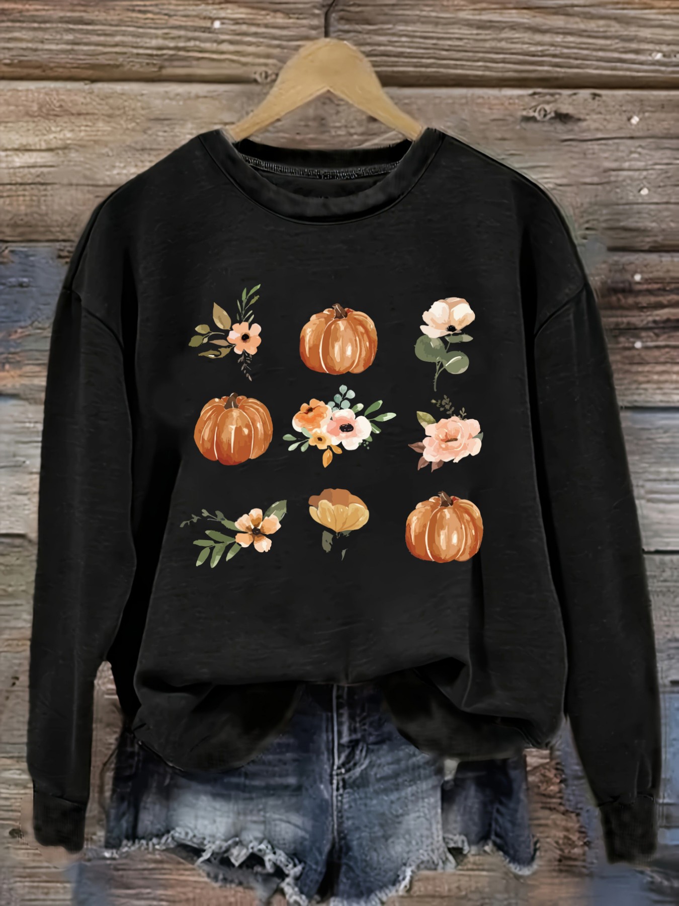 Winter Clothing Outfits - Kaos Wanita Lengan Panjang Kasual dengan