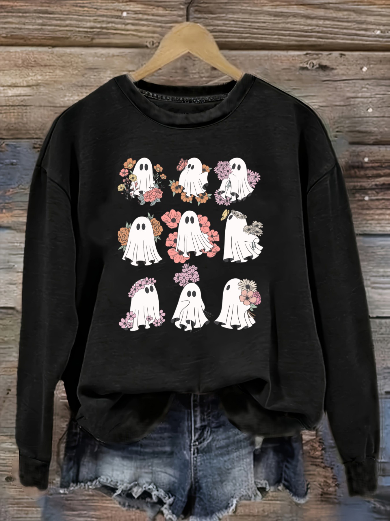 Winter Clothing Outfits - Kaos Wanita Lengan Panjang Kasual dengan