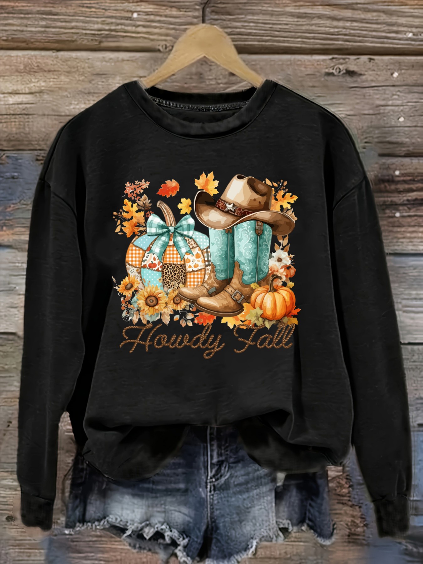 Winter Clothing Outfits - Kaos Wanita Lengan Panjang Kasual Kerah