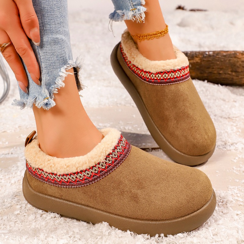 Snow Boot Fur Lined - 2027 Sepatu Wanita Baru dengan Sol
