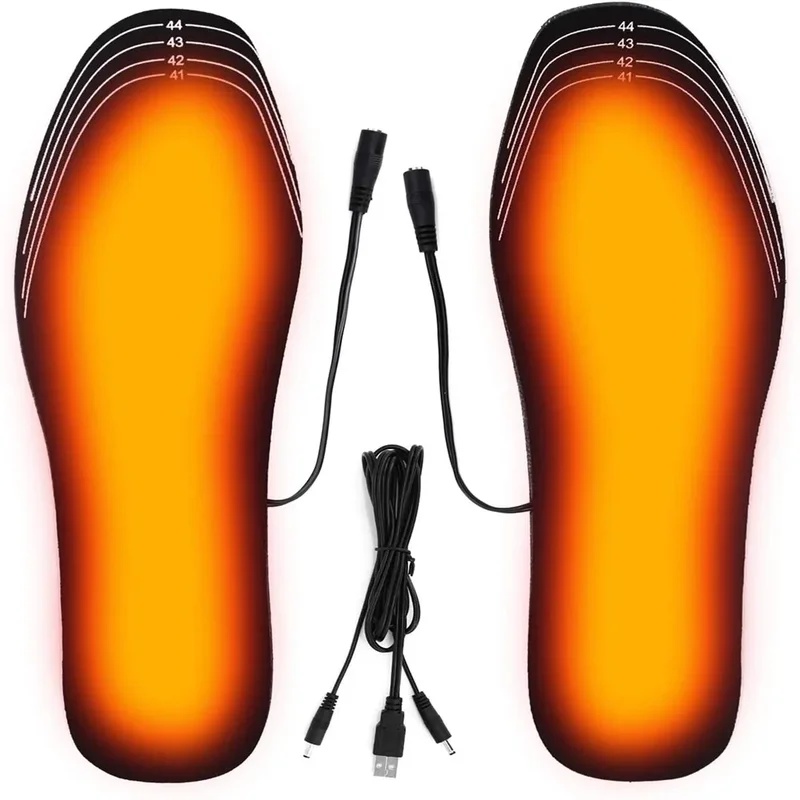 Heated Insole Rechargeable - Sol Sepatu Berpemanas USB Bantalan Penghangat