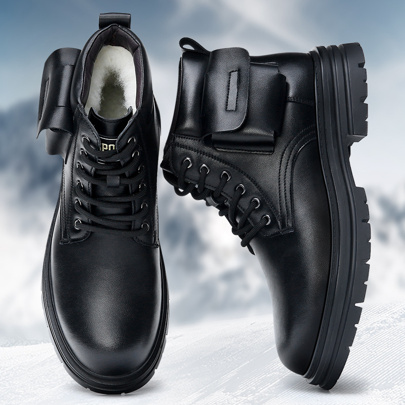 Heated Insole Rechargeable - Sepatu Bot Musim Dingin Pria Berpemanas