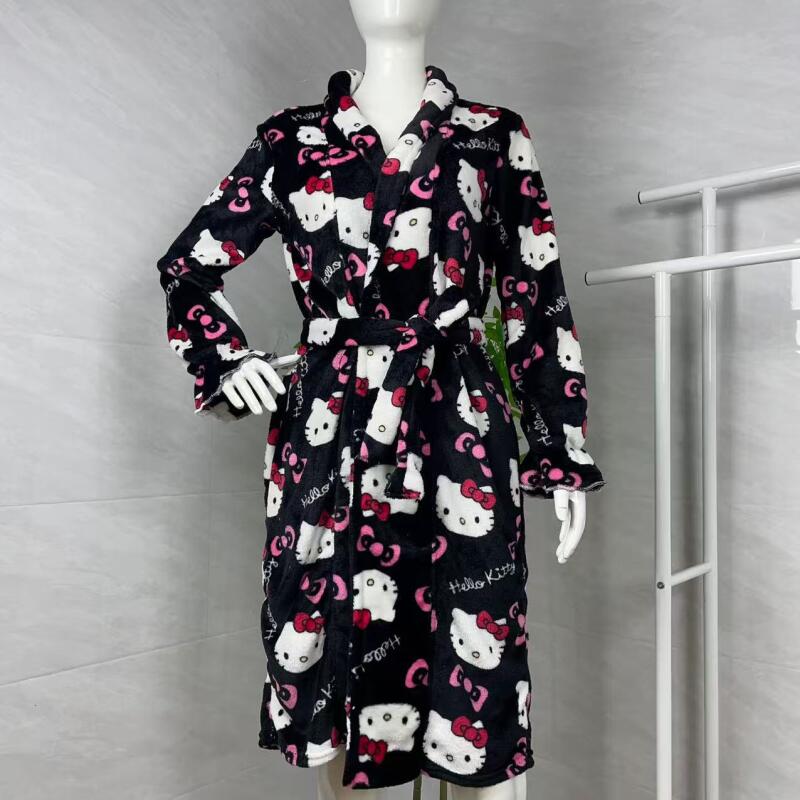 Winter Clothing For - Baju Tidur Hello Kitty Jubah Mandi