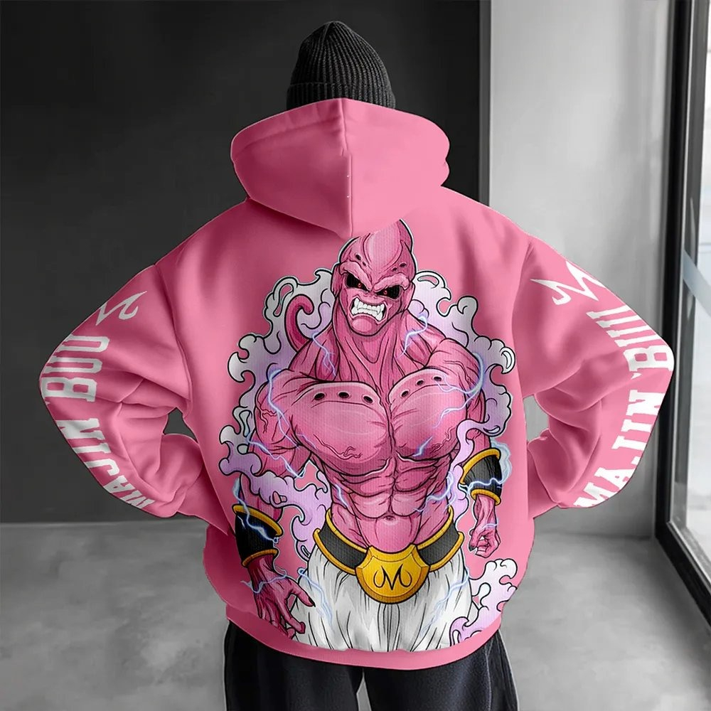 Winter Clothing Name - Hoodie Dragon Ball Musim Gugur/Dingin Pria