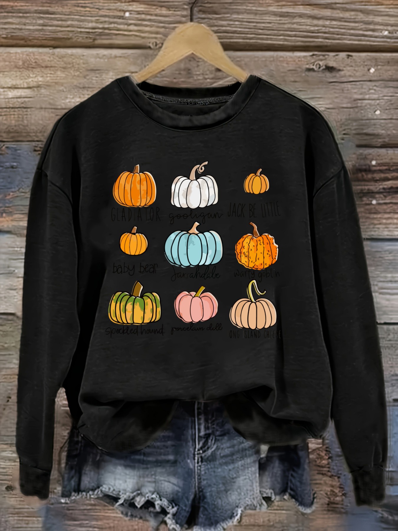 Winter Clothing Name - Kaos Wanita Lengan Panjang Kasual Kerah