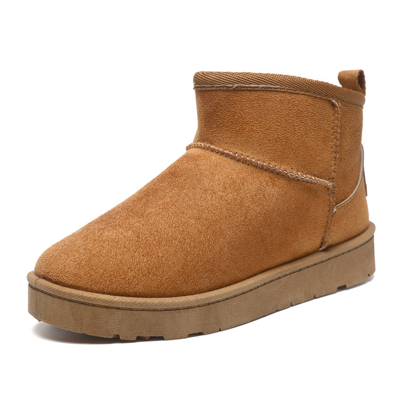 Snow Boot Fur Lined - Sepatu Bot Salju Wanita Model Slip