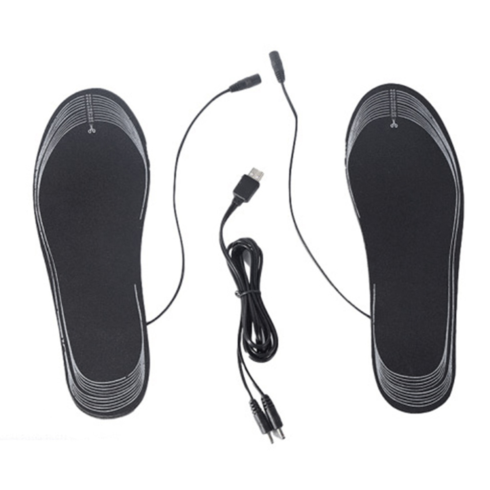 Heated Insole Rechargeable - 1-10 PASANG Sol Sepatu Elektrik Unisex