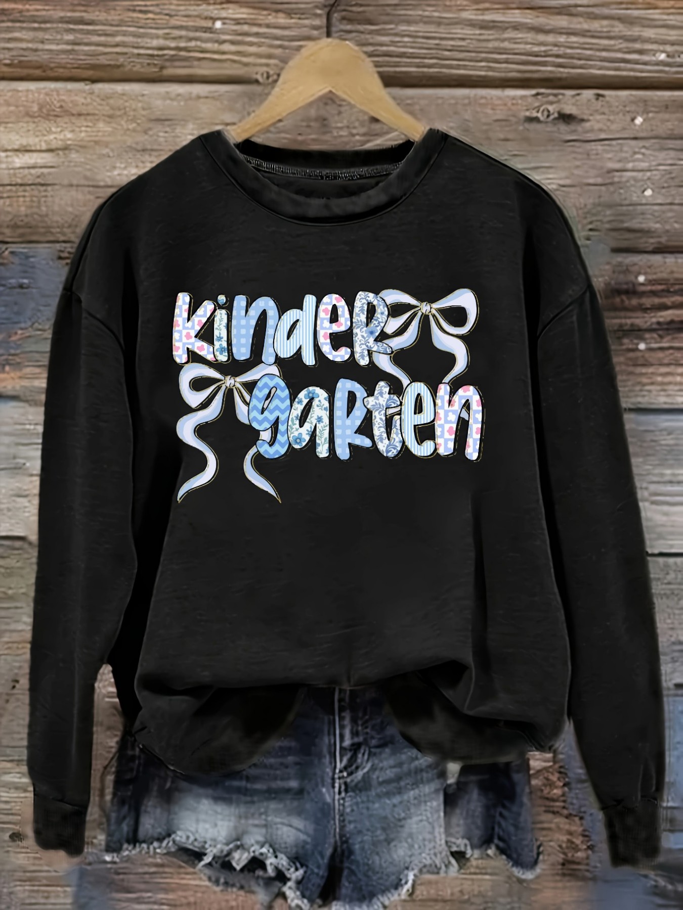 Winter Clothing Outfits - Kaos Wanita Lengan Panjang Kasual Kerah