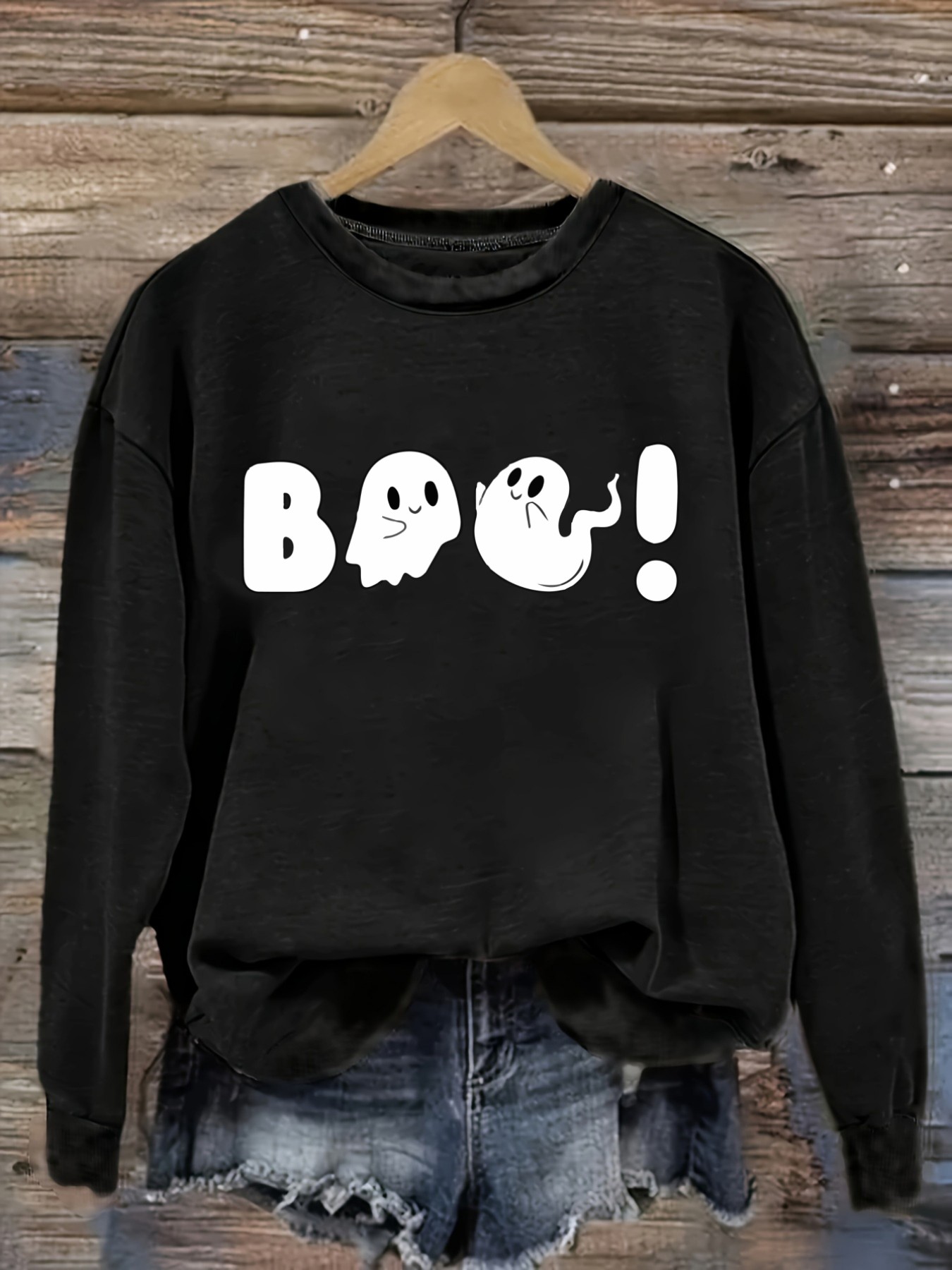 Winter Clothing Outfits - Kaos Wanita Lengan Panjang Kasual dengan