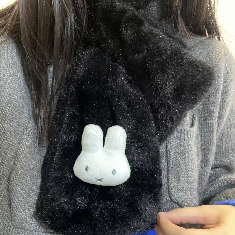 Syal Miffy Putih |   Penghanga - Winter Clothing Accessories ulasan dan harga
