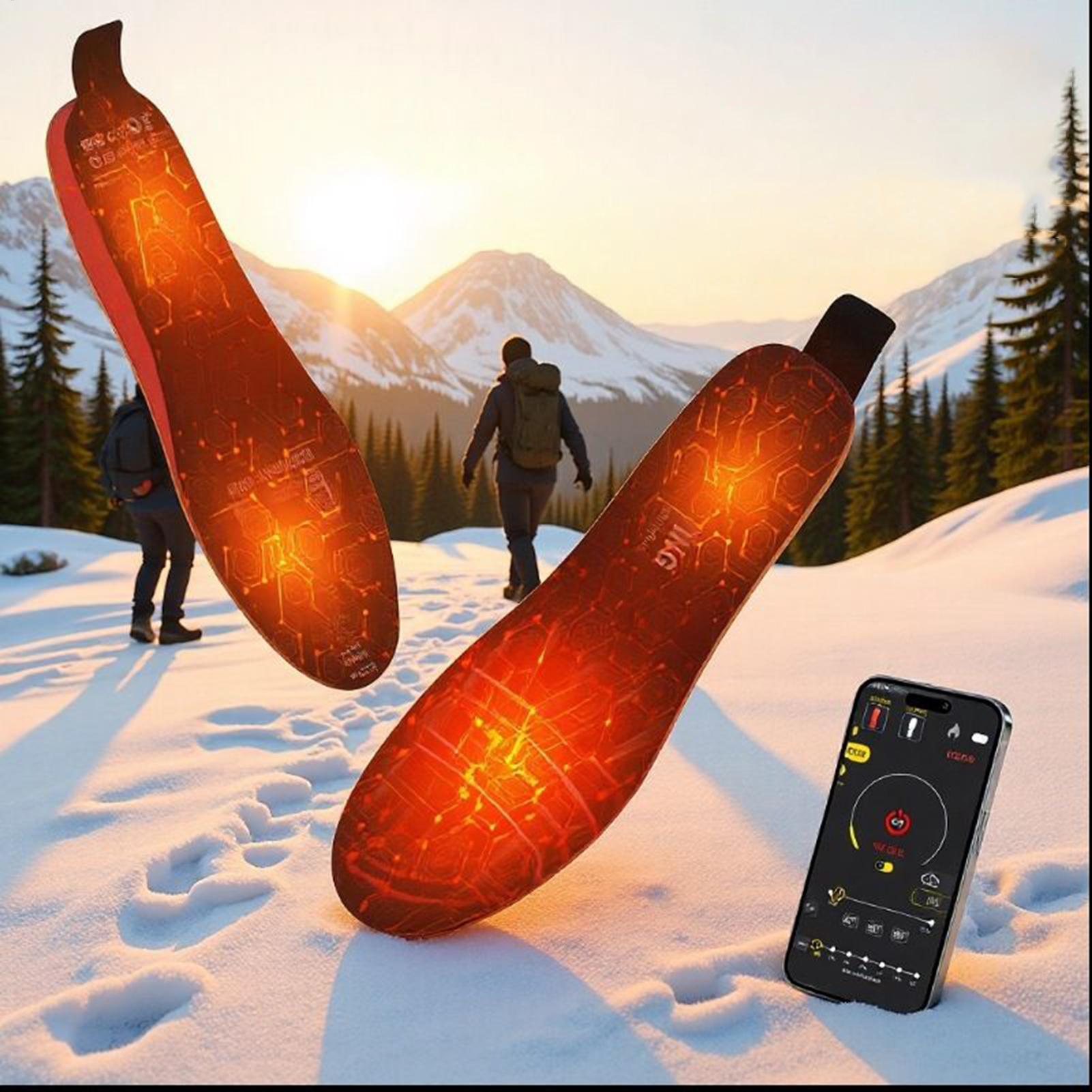 Sol Sepatu Penghangat 4300mAh  - Heated Insole Rechargeable ulasan dan harga