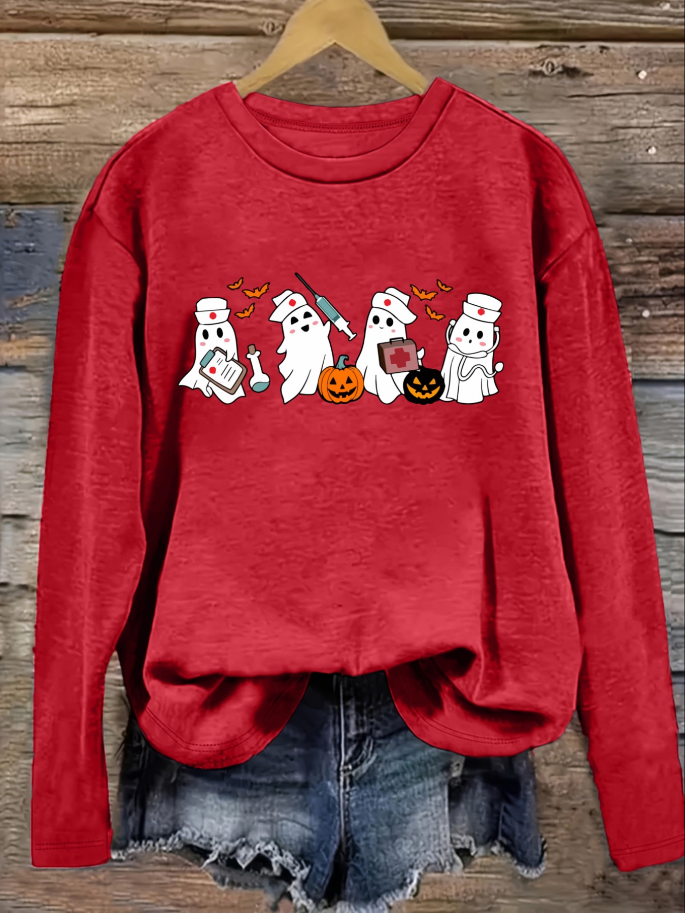 Kaos Wanita Lengan Panjang Kas - Winter Clothing Outfits ulasan dan harga