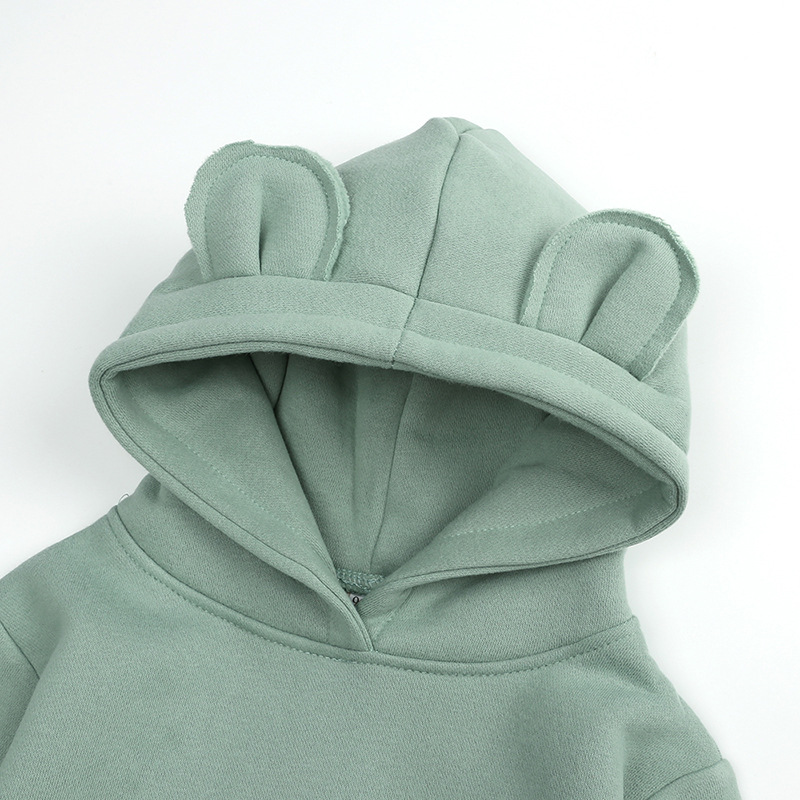 Hoodie beruang anak-anak bordi - Winter Clothing Name ulasan dan harga
