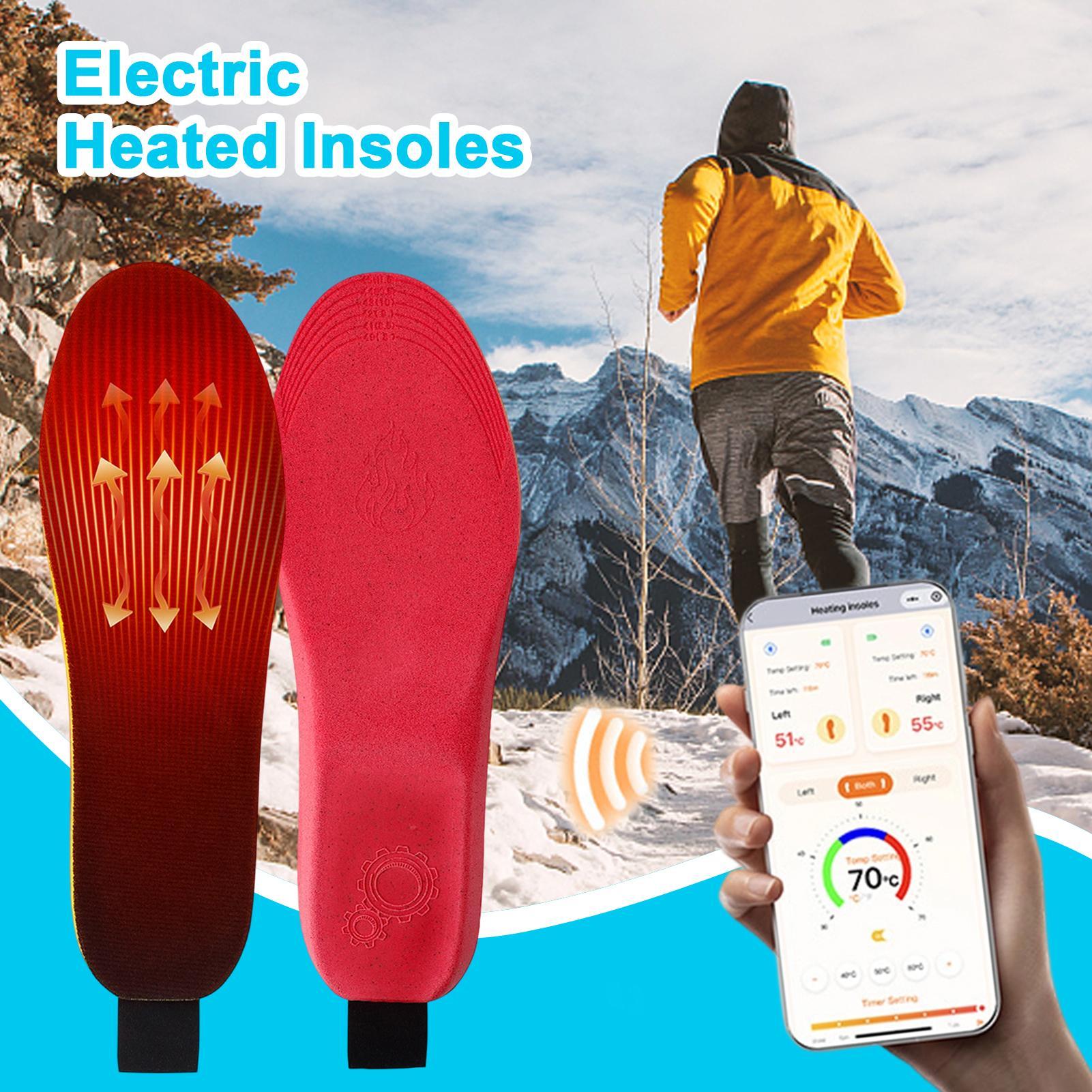 Sol Sepatu Panas Seanker 3000m - Heated Insole Rechargeable ulasan dan harga