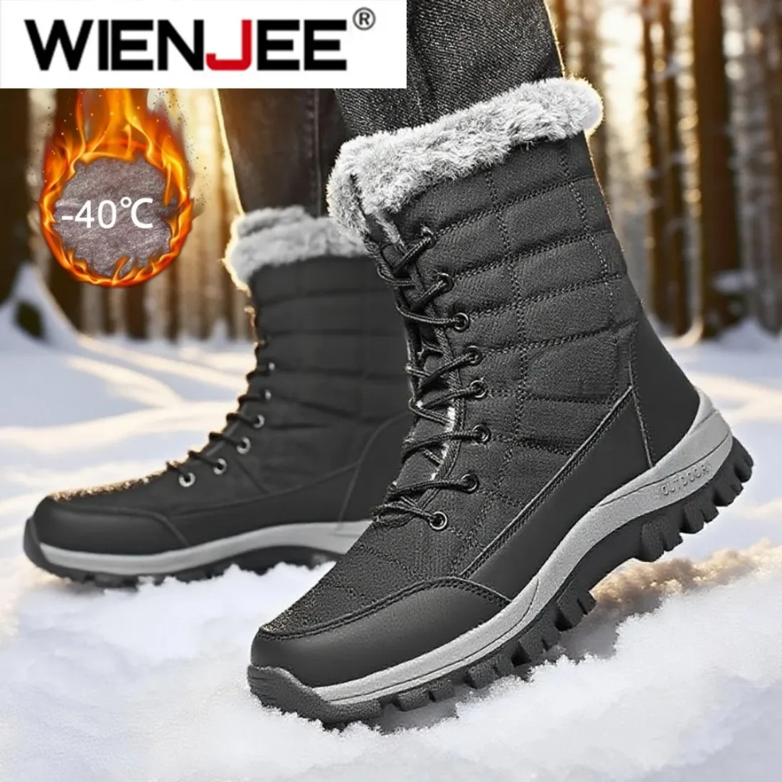 Sepatu Bot Salju Musim Dingin  - Snow Boot Fur Lined ulasan dan harga