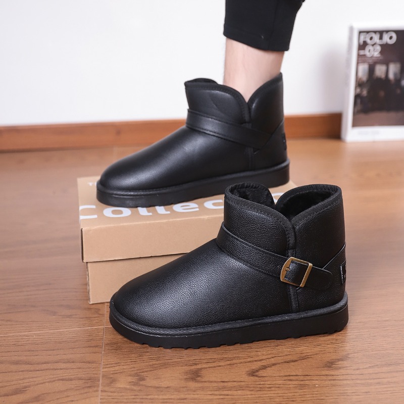 Sepatu Bot Salju Pria Warna So - Snow Boot Fur Lined ulasan dan harga