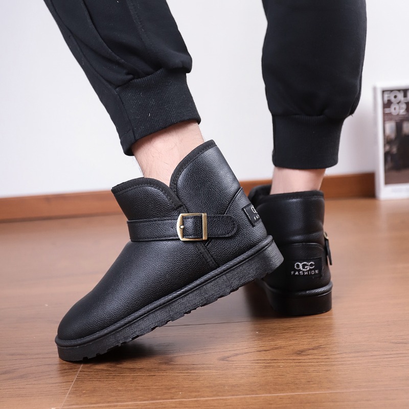 Sepatu Bot Salju Pria Warna So - Snow Boot Fur Lined ulasan dan harga