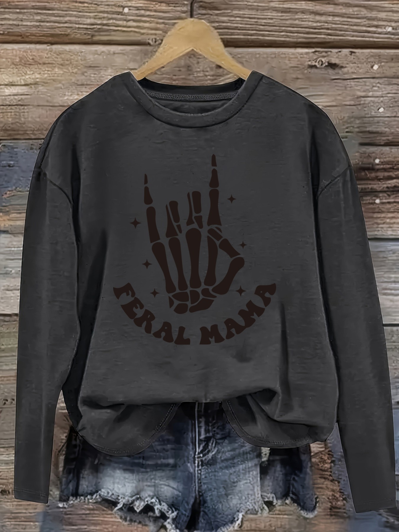 Kaos Wanita Lengan Panjang Kas - Winter Clothing Outfits ulasan dan harga