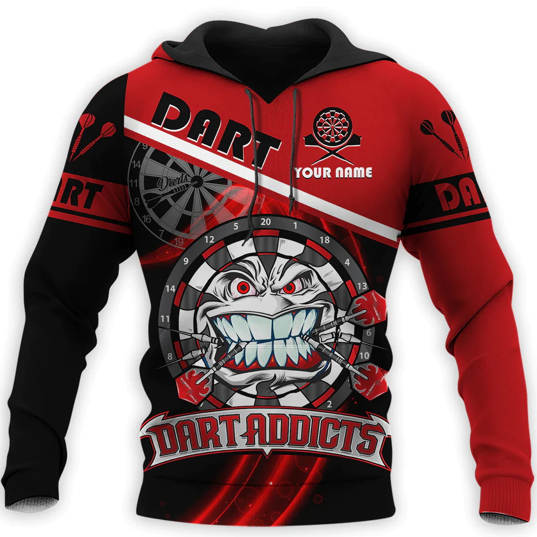 Hoodie Cetak 3D Disc Dart untu - Winter Clothing Name ulasan dan harga