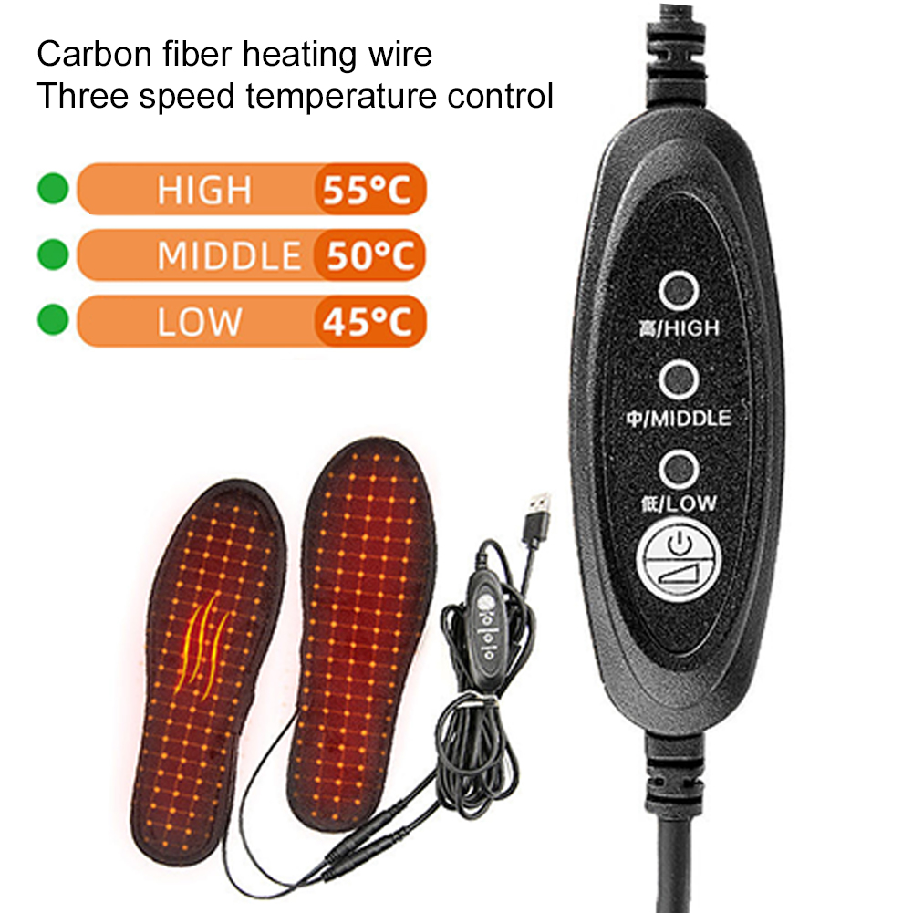 Sol Sepatu Berpemanas USB Bant - Heated Insole Rechargeable ulasan dan harga