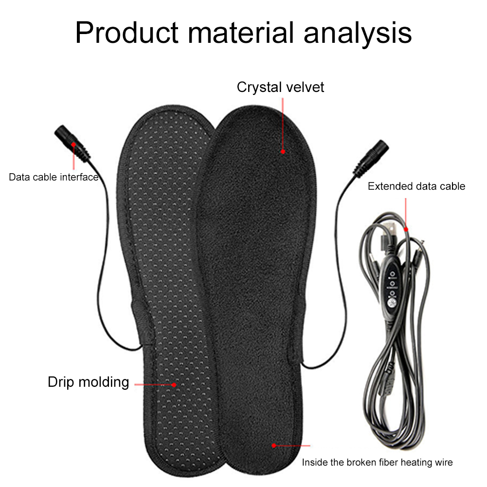 Sol Sepatu Berpemanas USB Bant - Heated Insole Rechargeable ulasan dan harga