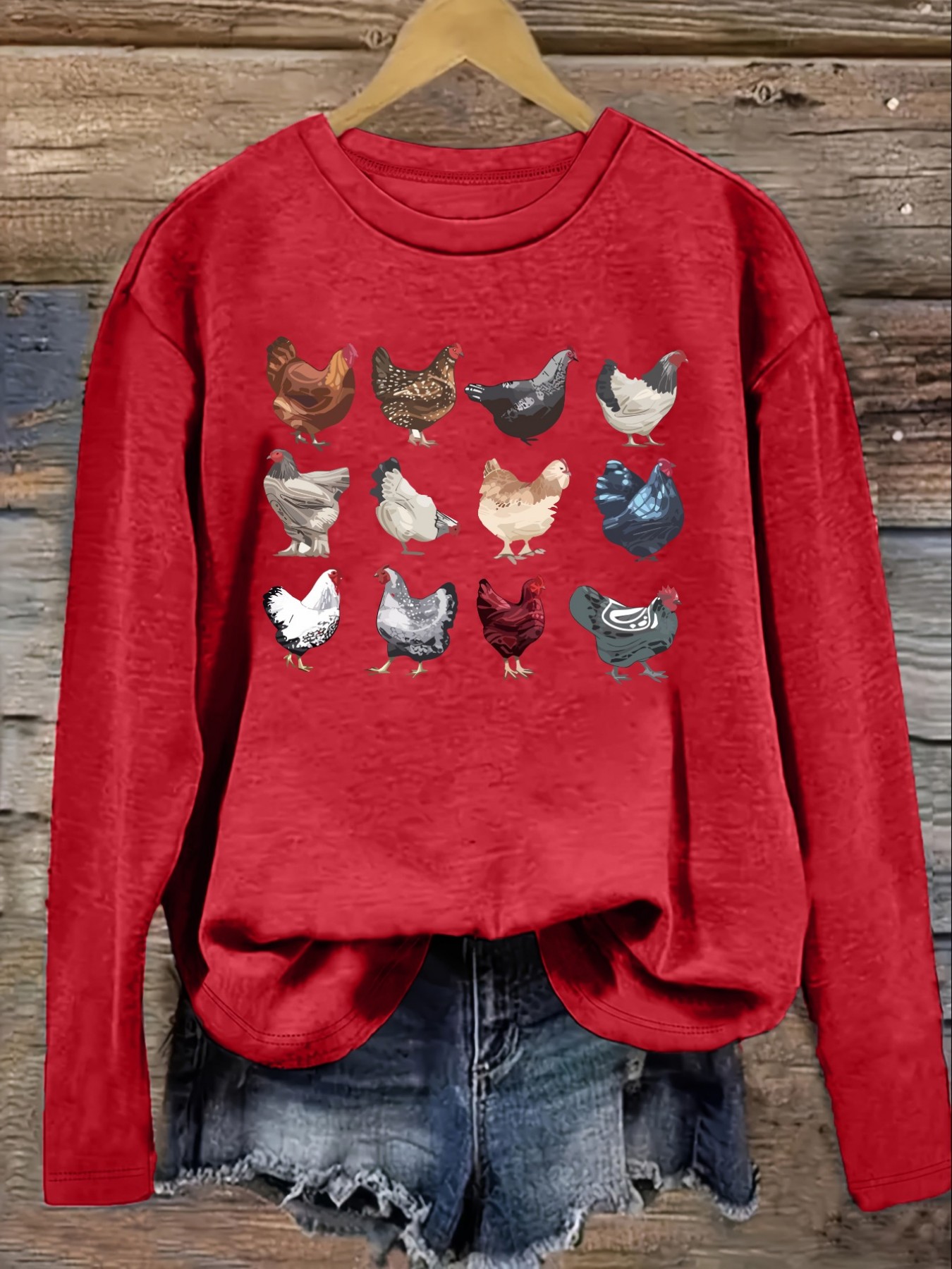 Kaos Wanita Lengan Panjang Kas - Winter Clothing Outfits ulasan dan harga