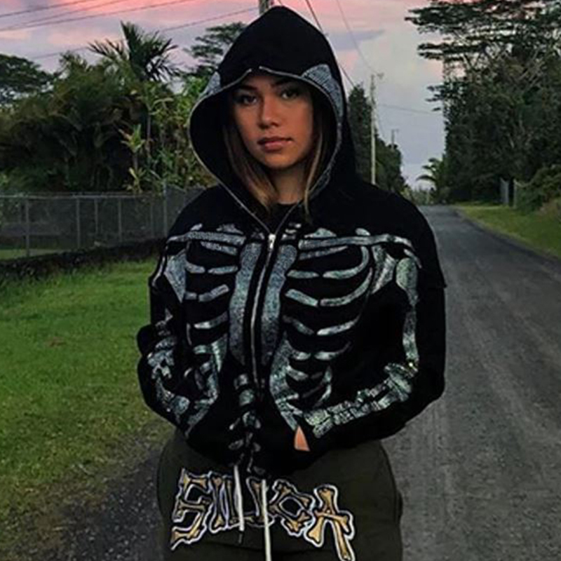 Hoodie ritsleting penuh, jaket - Winter Clothing Website ulasan dan harga