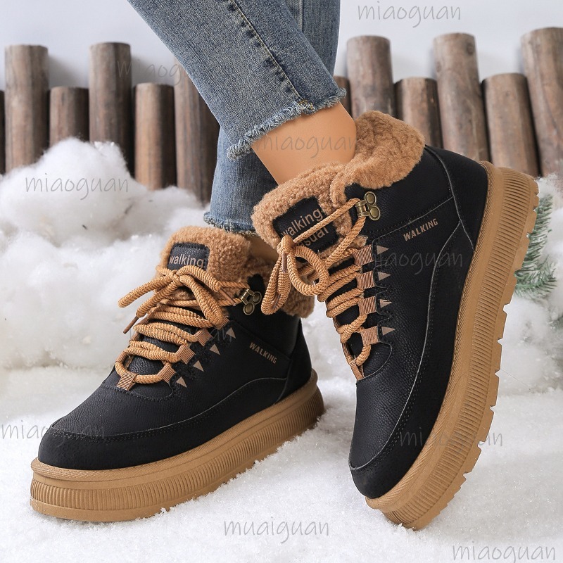 Sepatu Bot Salju Musim Dingin  - Snow Boot Fur Lined ulasan dan harga