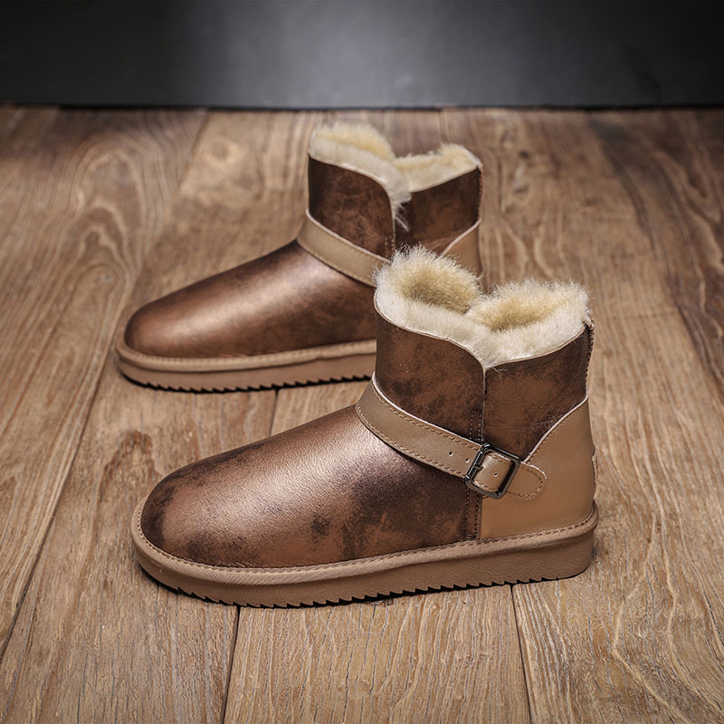 Sepatu Bot Salju Pria Ukuran B - Snow Boot Fur Lined ulasan dan harga