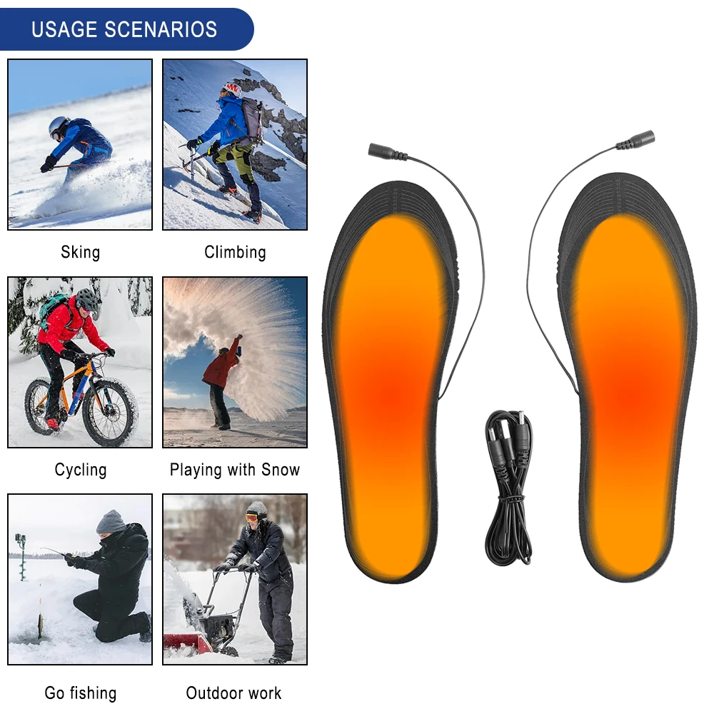 Sol Sepatu Pemanas Isi Ulang U - Heated Insole Rechargeable ulasan dan harga