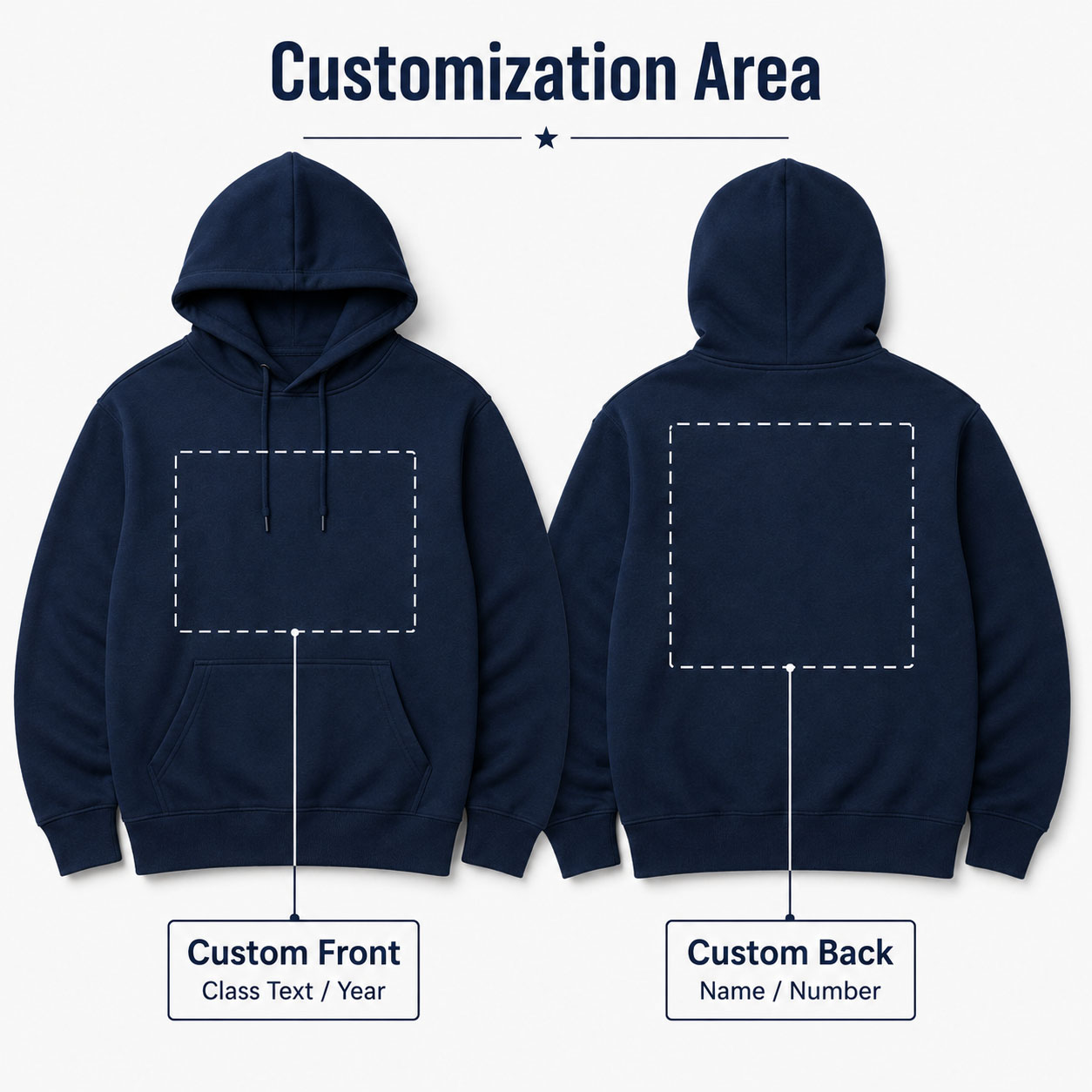 Hoodie Kelas Wisuda Unisex Swe - Winter Clothing Name ulasan dan harga