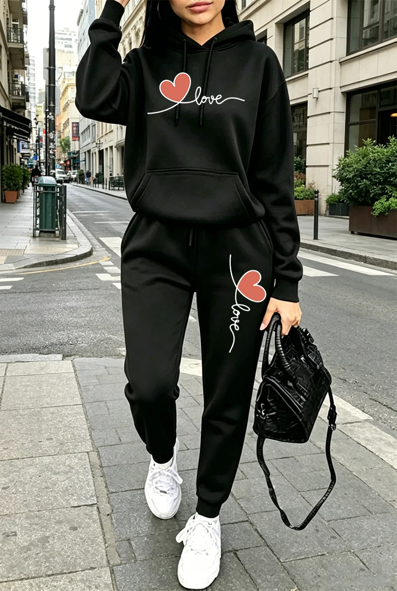 Setelan Olahraga Wanita Motif  - Winter Clothing For ulasan dan harga