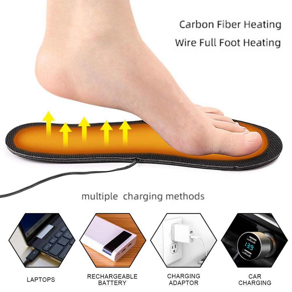 Sol Sepatu Berpemanas USB Bant - Heated Insole Rechargeable ulasan dan harga