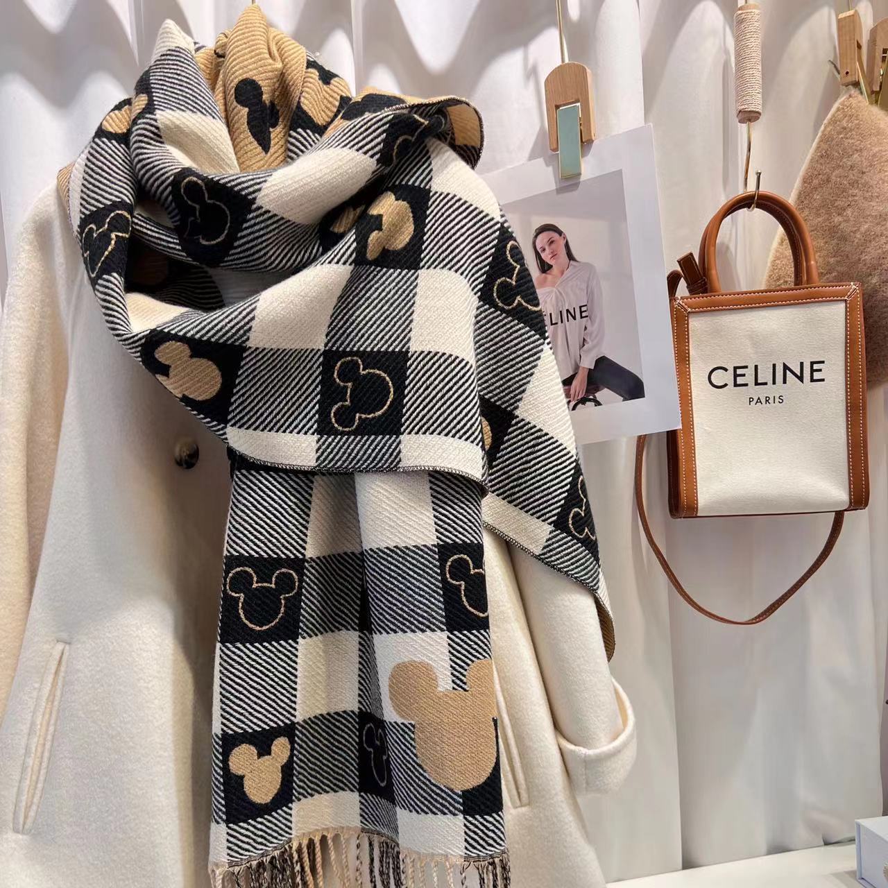 Syal Kasmir Musim Dingin Mewah - Winter Clothing Accessories ulasan dan harga