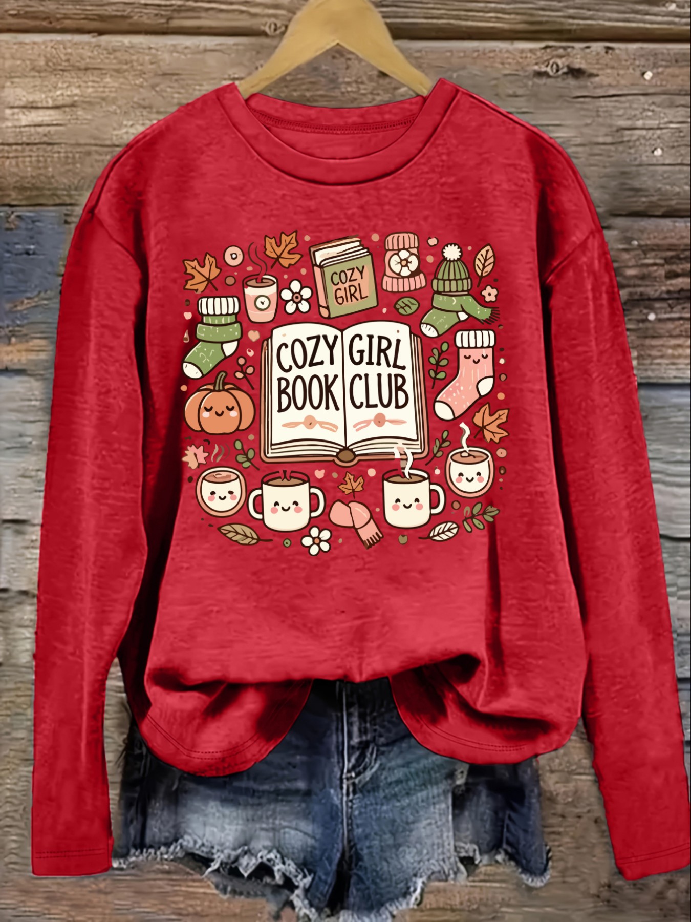 Kaos Wanita Lengan Panjang Kas - Winter Clothing Outfits ulasan dan harga